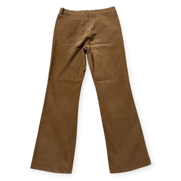 Ralph Lauren Polo Jeans Co Women’s Size 10 Corduroy Pants Brown Bootcut Y2K - Picture 2 of 8
